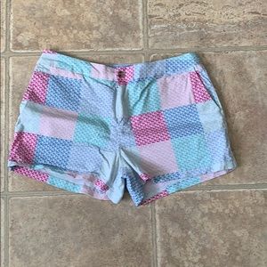 EUC size 14 vineyard vine patchwork shorts